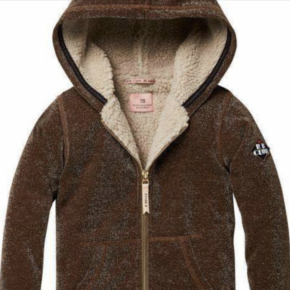 Scotch and Soda R'Belle glitter hoodie